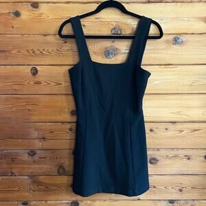 Reformation Black Mini Dress